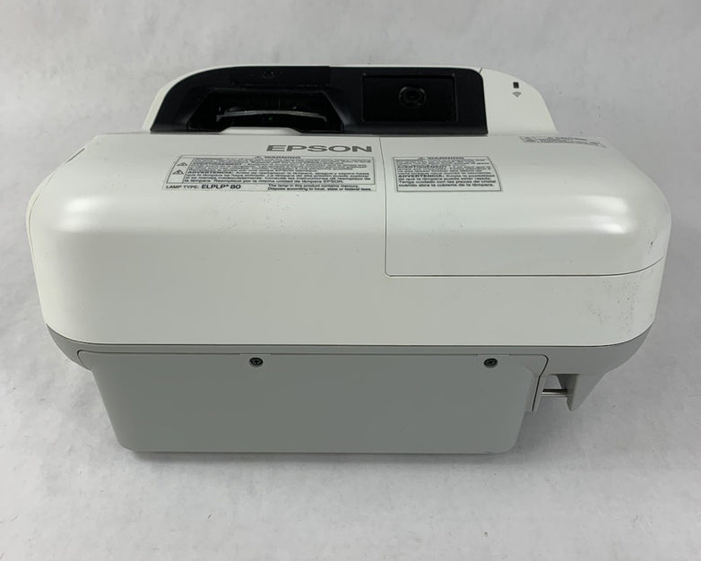 Epson BrightLink 595Wi H599A LCD Lamp Projector 1923 Lamp Hours - No Remote