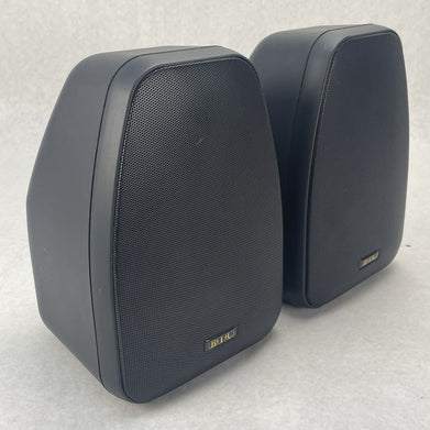 BIC ADATTO A-1, 8 OHM Speaker Pair Tested Broken Plastic on Speaker Input
