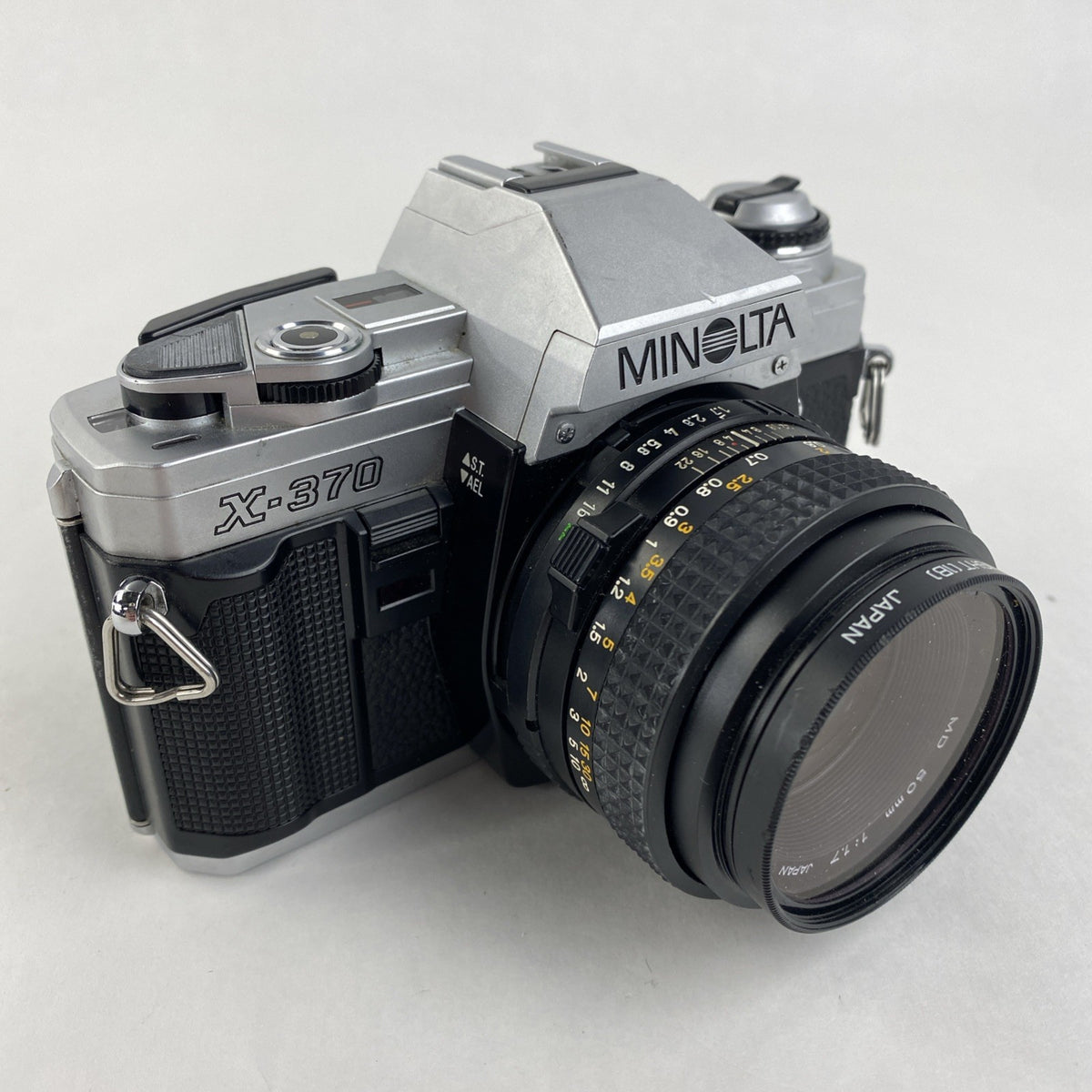 Minolta X-370 SLR Film Camera w/ Minolta 50mm 1:1.7 Lens - Untested Parts2