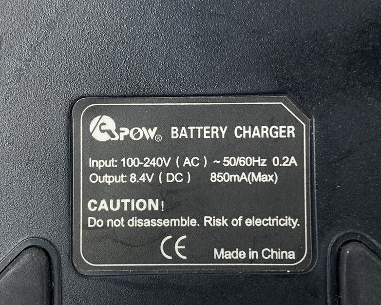 C POW Camera Battery Charger RCL023 Sony FP50/FP70/FP90/FH60/FH70 Power Tested