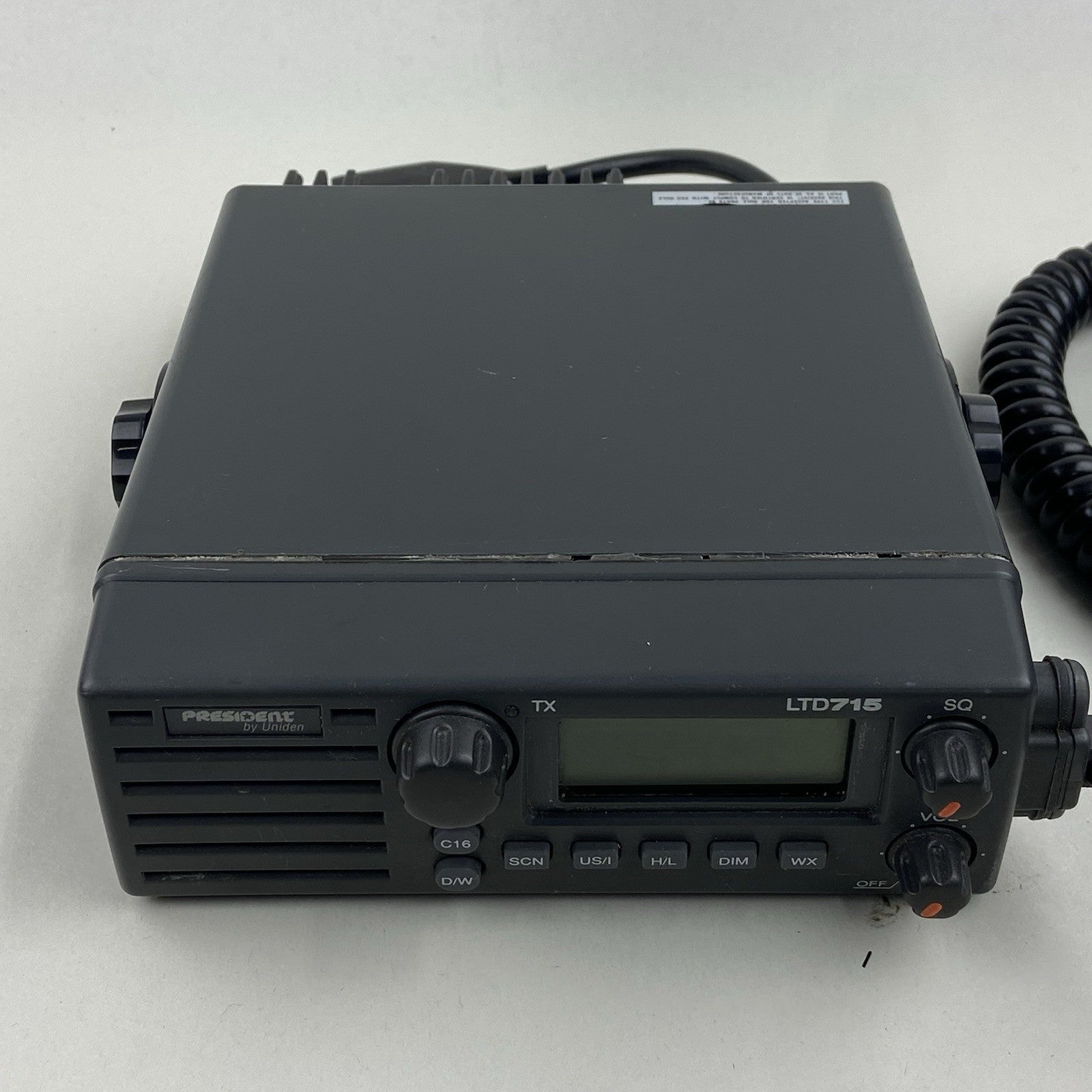85 Sea Ray Sundancer 300 Boat Uniden President LTD715 Marine radio2
