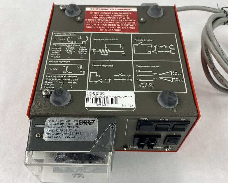 Watson Marlow 101U/R Peristaltic Pump