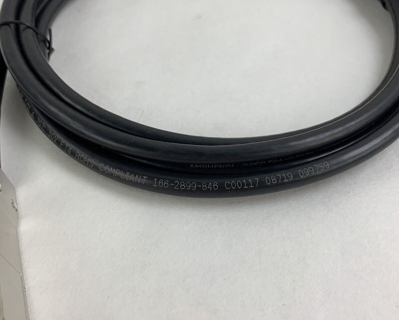 EMC 038-004-067-01 QSFP 3M Cable Amphenol Box Opened