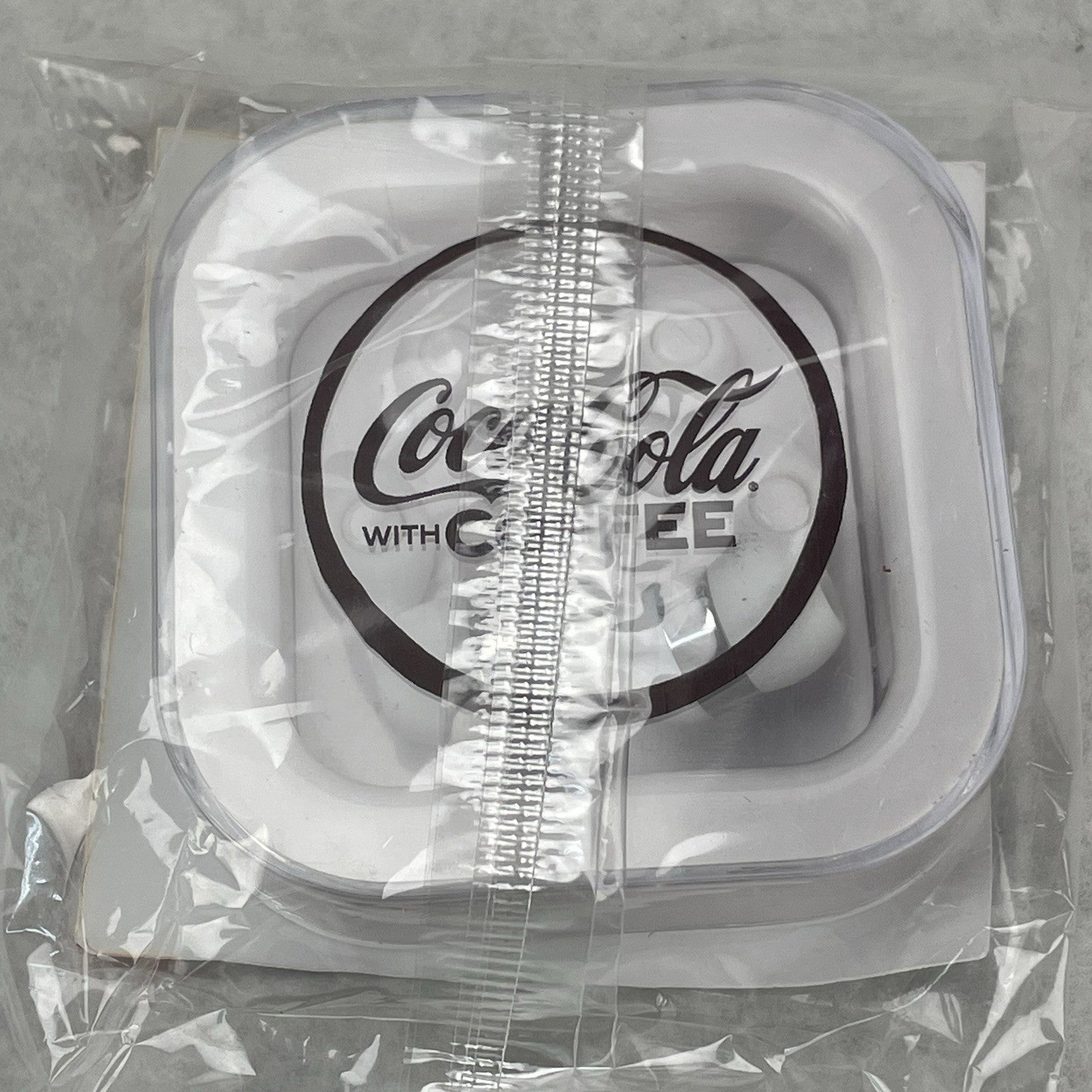 Coca-Cola with Coffee Coke Branded Wired Earbuds Headphones White Lot of 103