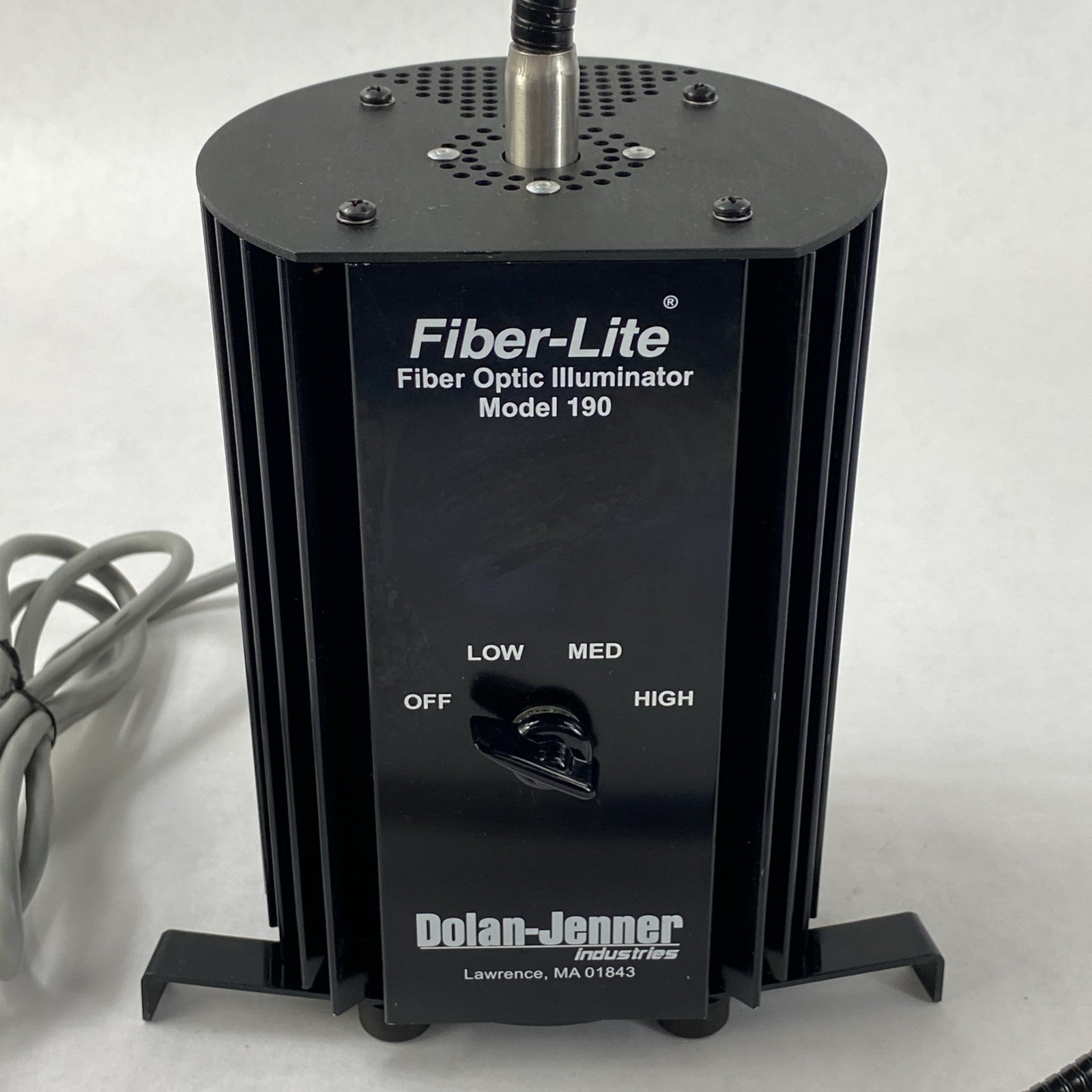 Dolan Jenner Fiber-Lite 190 Fiber Optic Illuminator w/ Gooseneck Light3