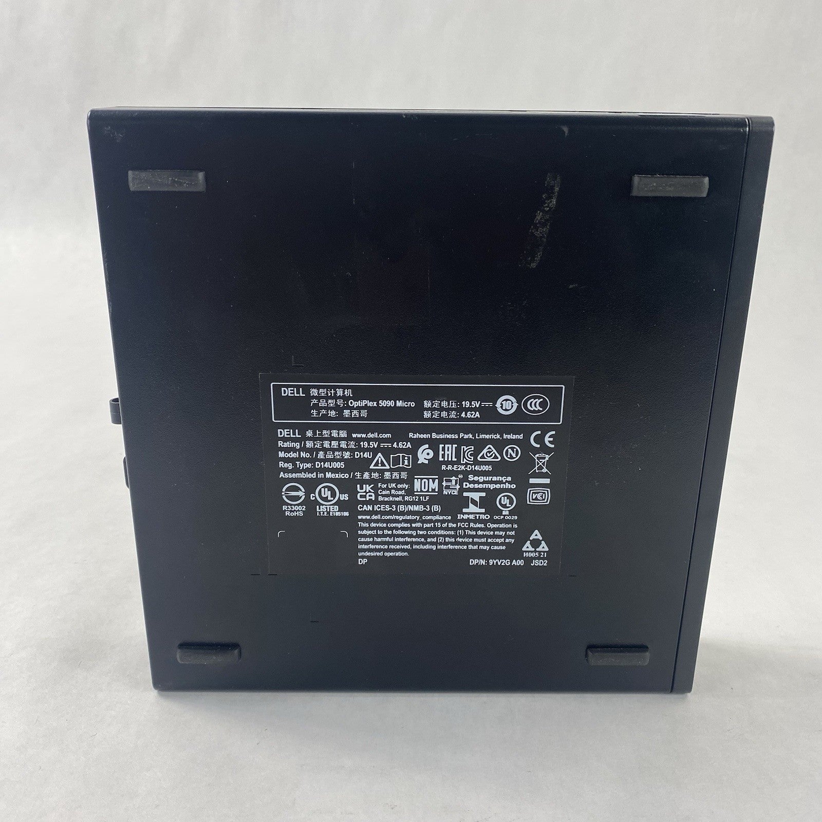 Dell OptiPlex 5090 Micro Intel Core i5-10500T 2.3GHz 16GB RAM No HDD OS AC
