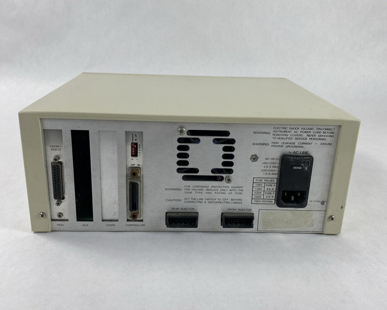 HP 18594B 7673 Autosampler Controller Module w/ Power Cord