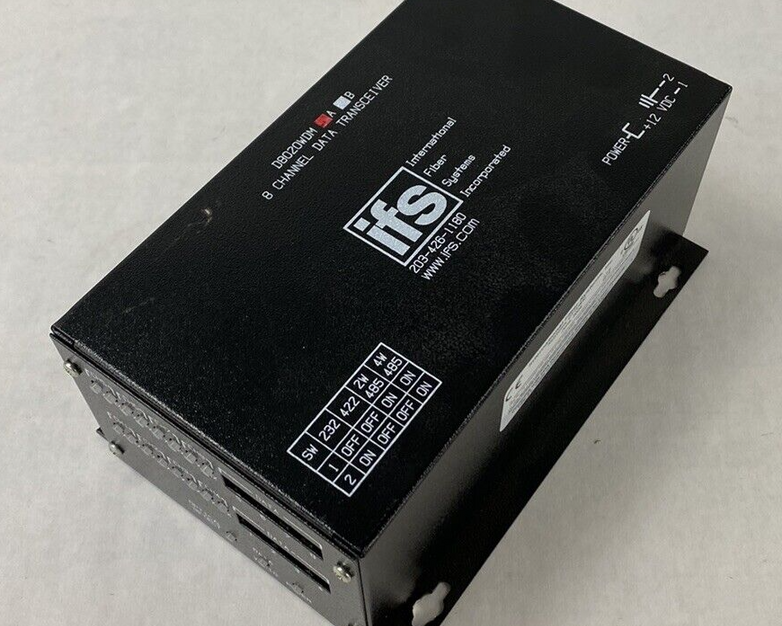 International Fiber Systems IFS D8020WDM 8 Channel Data Transceiver
