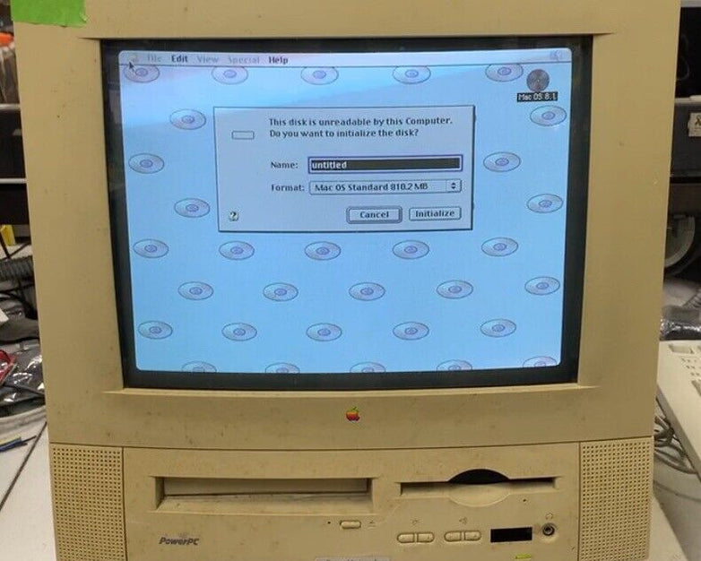 Power Macintosh 5200/75LC PowerPC Computer Power PC 603 75 Mhz Ram No OS No HDD