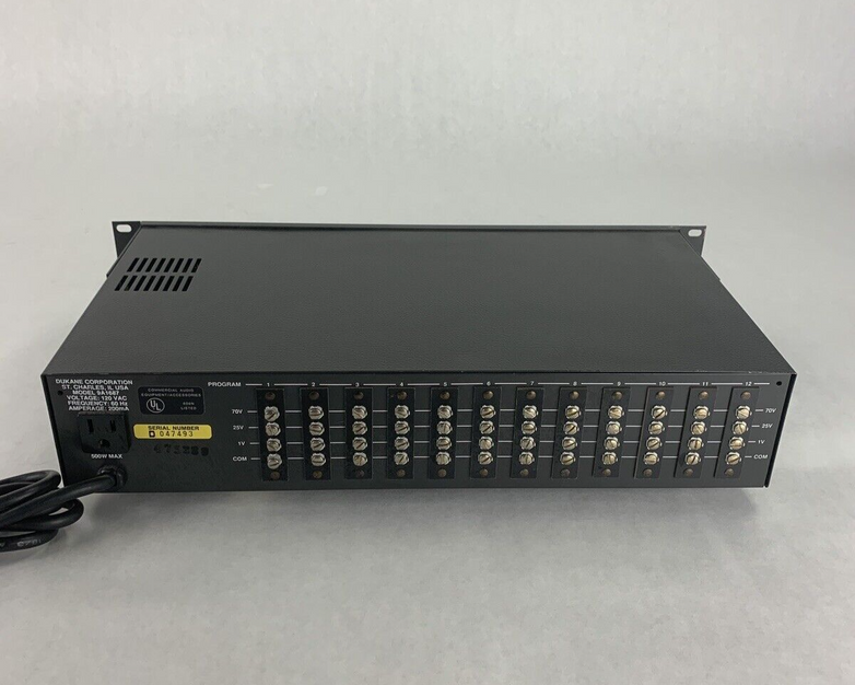 Dukane 9A1687 Amplified Panel Power Tested