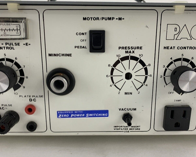Pace PPS-101 Dual Path Solder Extractor Thermo Drive Powers and Runs No Fuses