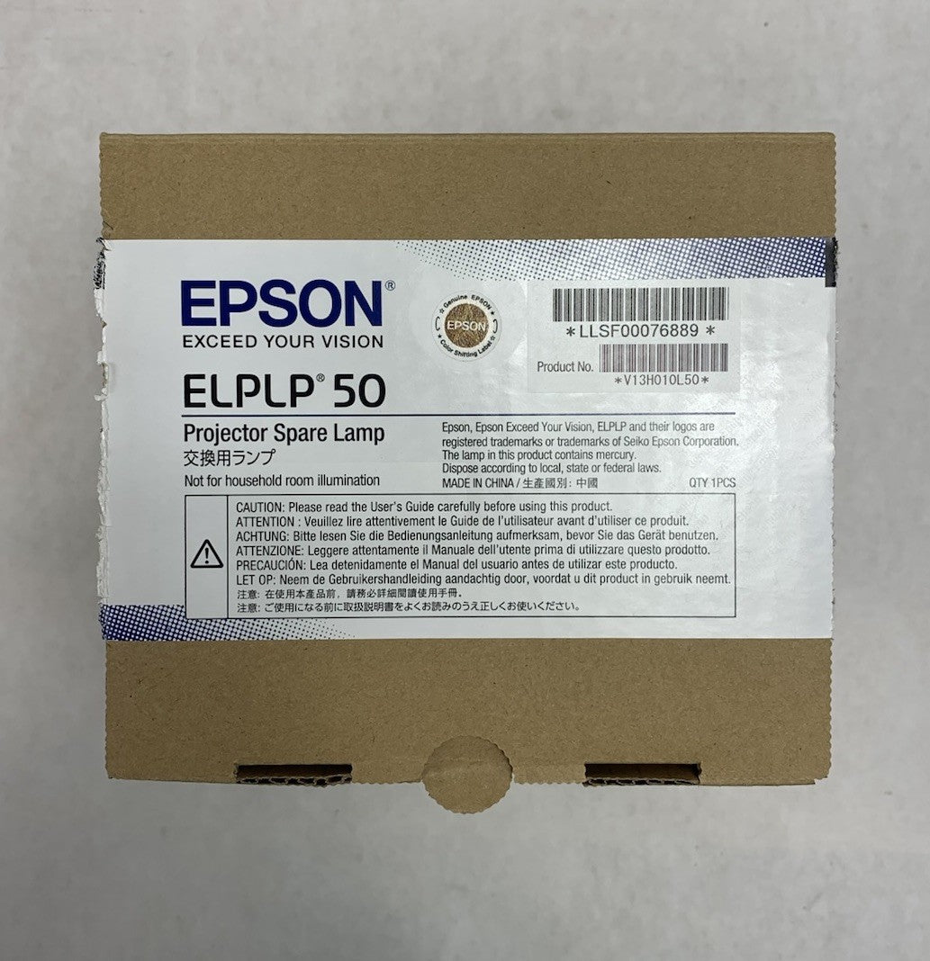 Epson ELPLP 50 OEM Projector Spare Lamp - New Open Box8