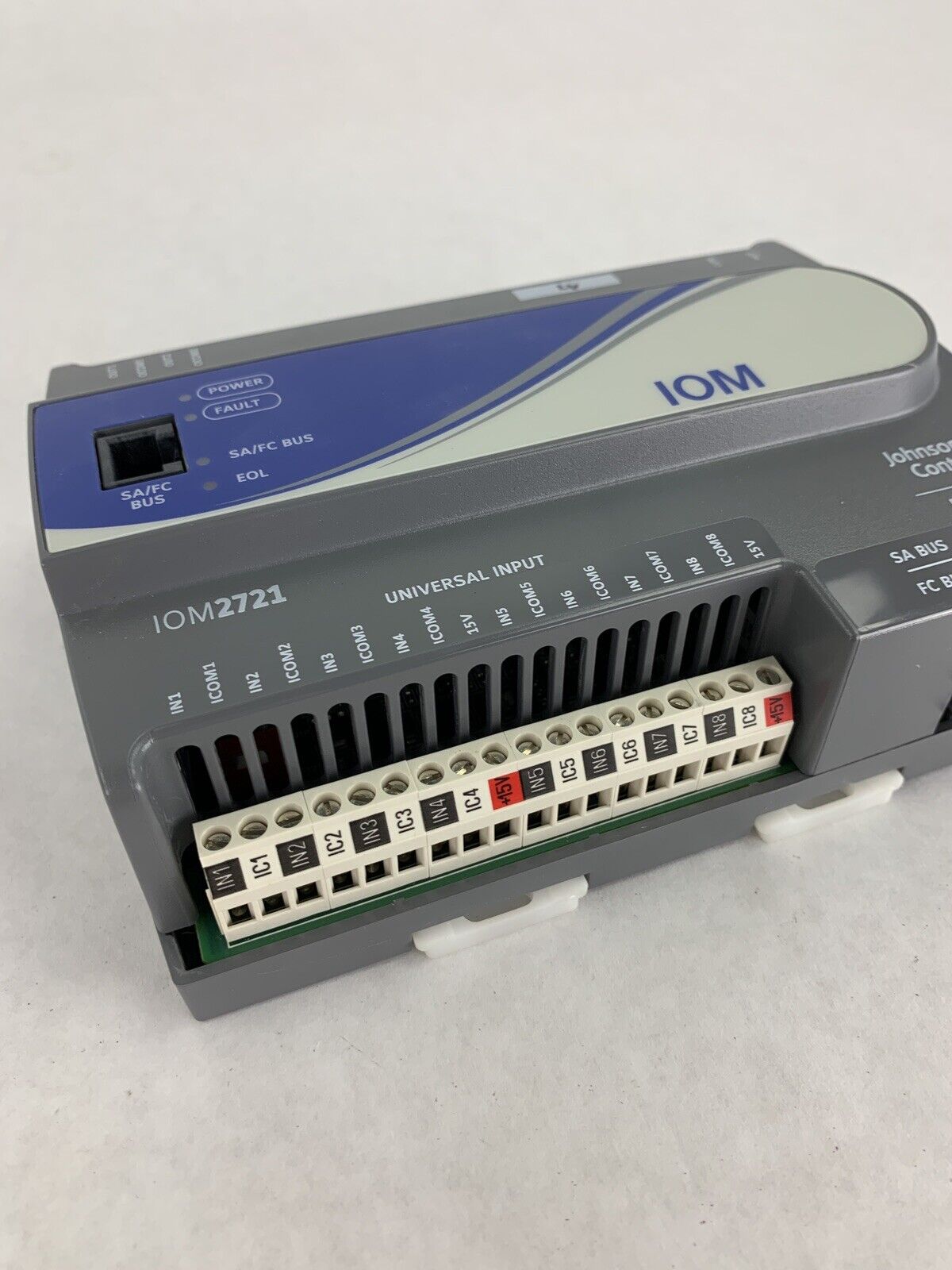 Johnson Controls Metasys IOM2721 Expansion Module MS-IOM2721-0 Power Tested