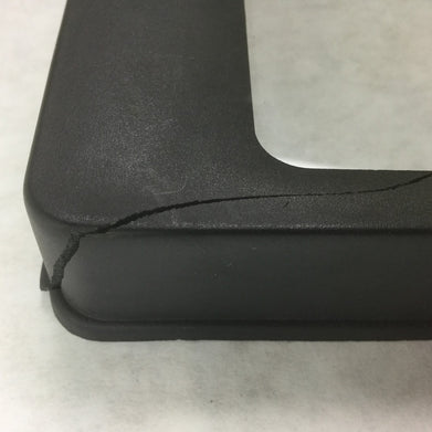 Glass Cover Only for GE Auxiliary Relays, (Lot of 2)Frame Cracked
