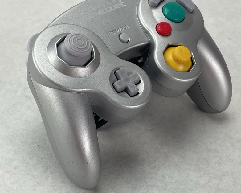 Nintendo DOL-003 GameCube Controller Silver OEM Tested