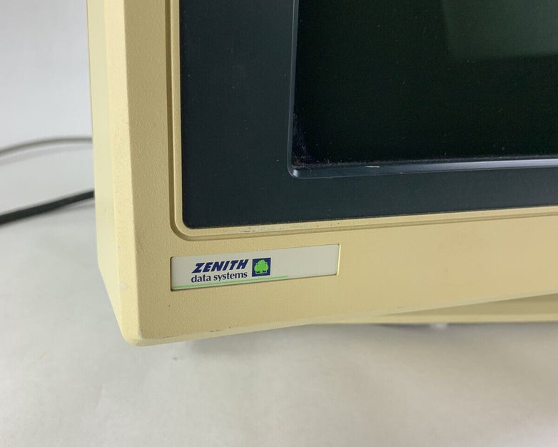 Zenith Data Systems ZCM-1492 FTM CRT Monitor VGA Screen Powers No Display Parts