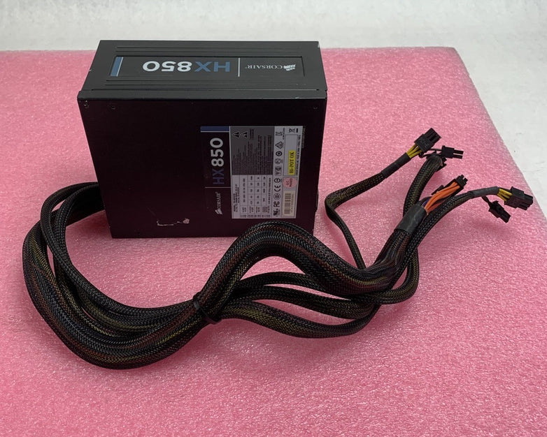 Corsair HX850 75-001219 CP-9020032 850W Power Supply - No Peripheral Cables