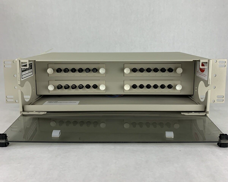 Siecor FDC-CMH-024 Rack Mount Jumper Storage Fiber Cabinet w/ Rack Ears