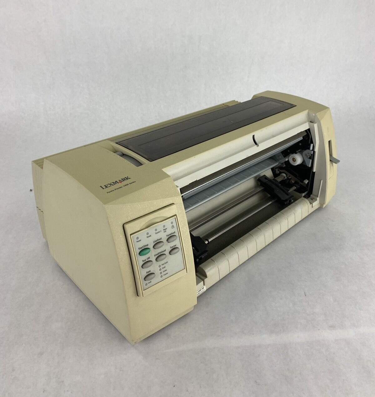 Lexmark 2400 Series 2480-100 Dot Matrix Printer Bad Ports for Parts and Repair