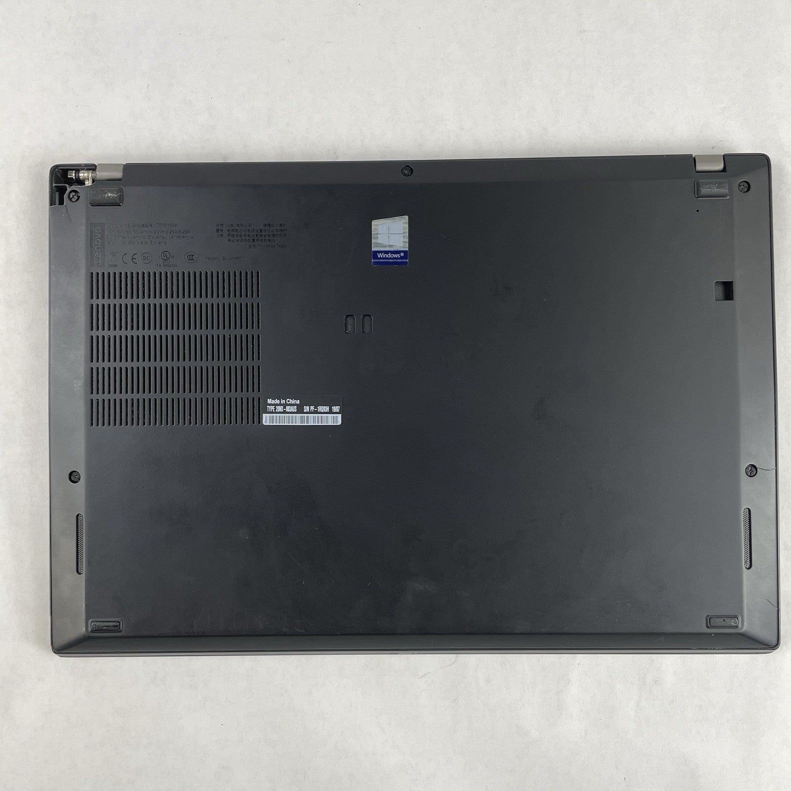 Lenovo ThinkPad T490s 14" i5-8365U 1.60 GHz 8 GB RAM No SSD/OS/AC - Bad Corner15