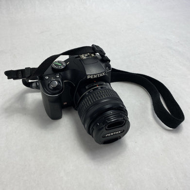 Pentax K2000 DSLR 10.2 MP Digital Camera With Bag And Flash No Cable - Tested