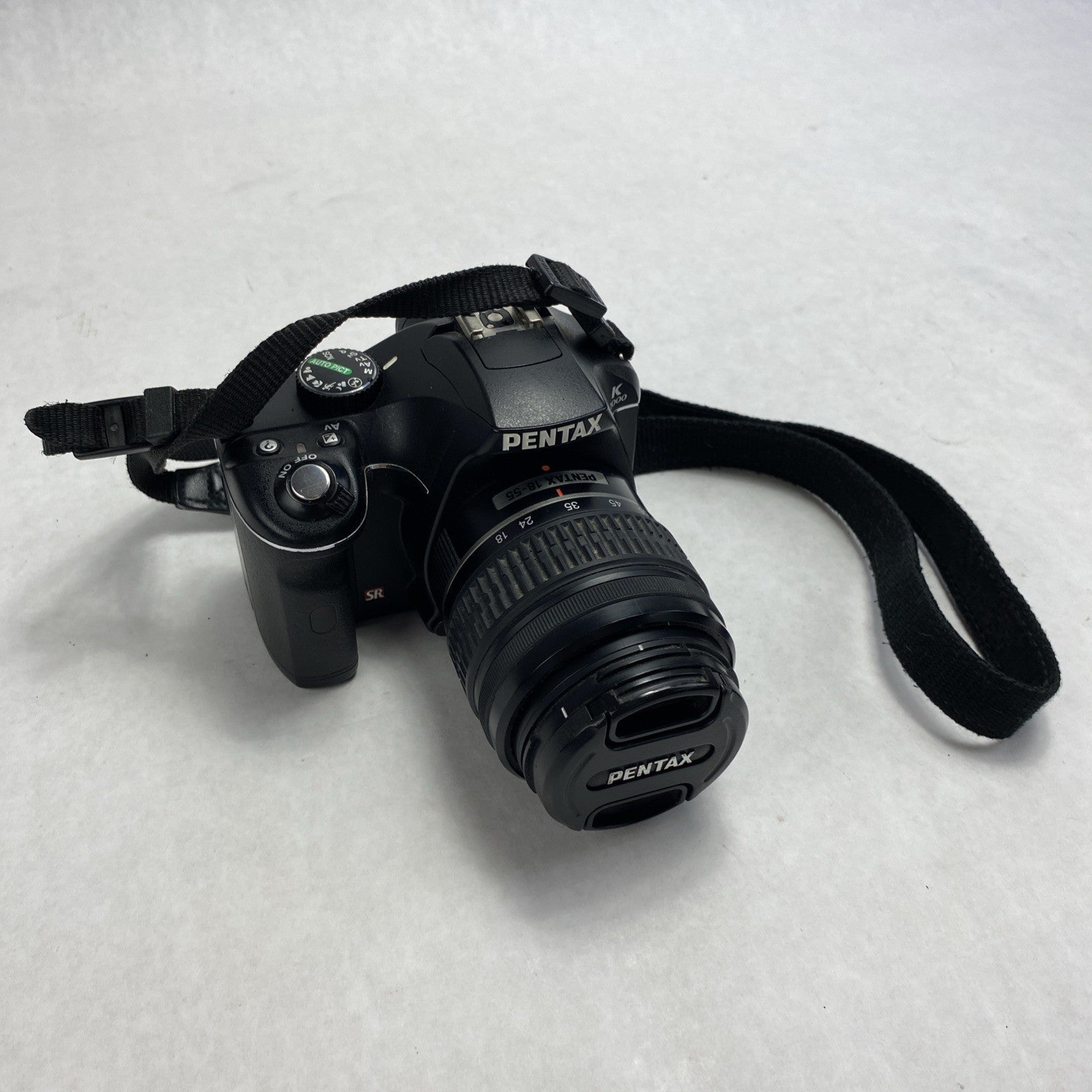 Pentax K2000 DSLR 10.2 MP Digital Camera With Bag And Flash No Cable - Tested1