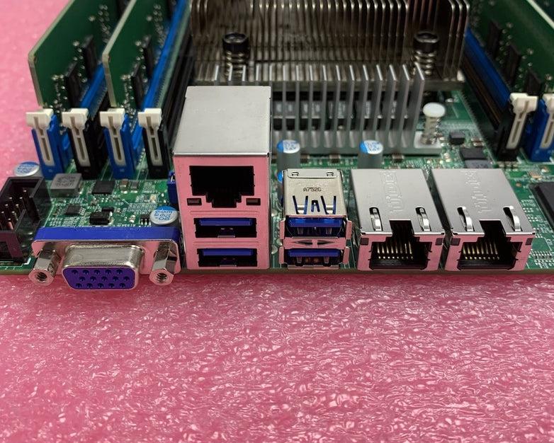 SuperMicro X10DRW-I Server Motherboard Intel Xeon E5-2630 V4 2.2GHz 32GB RAM