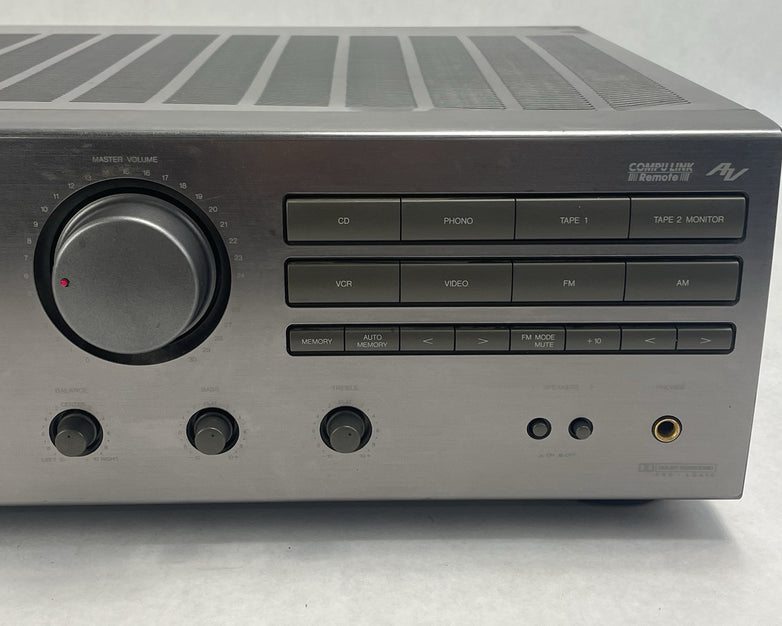 JVC RX-515VTN Dolby Pro Logic AV Receiver For Parts Or Repair