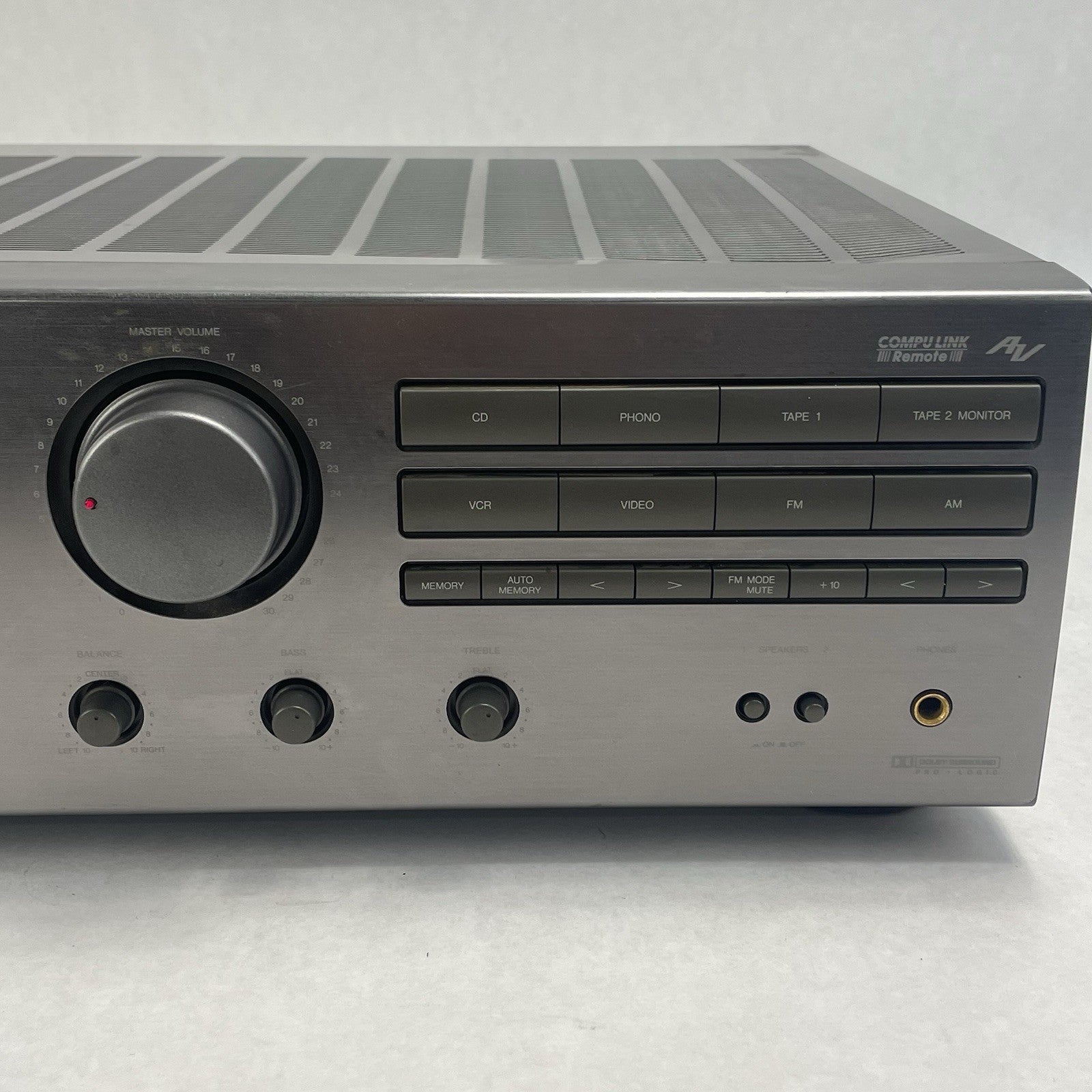 JVC RX-515VTN Dolby Pro Logic AV Receiver For Parts Or Repair3