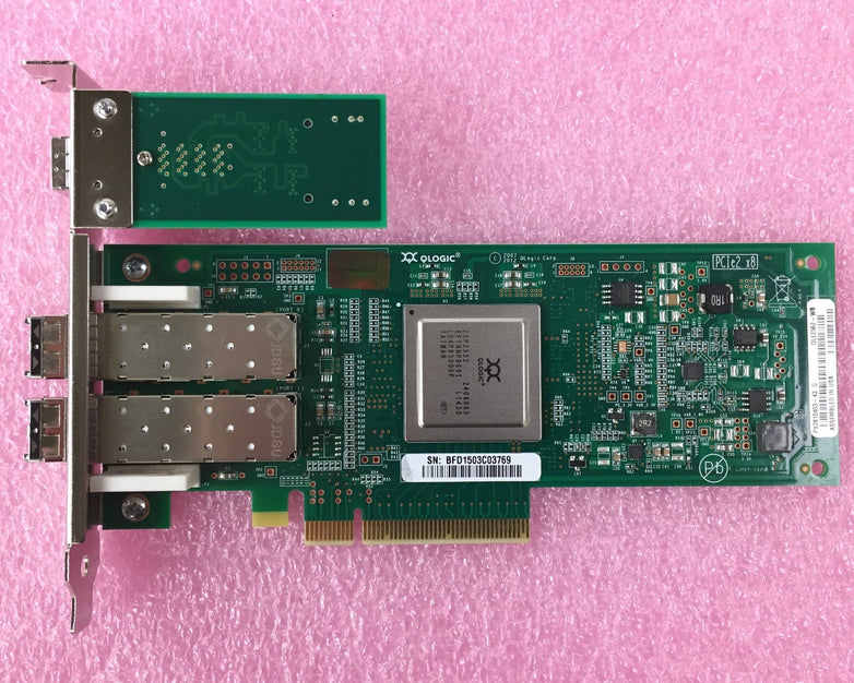 QLE2562-WB Qlogic SANBlade 8GB Dual Port Fibre PCI-E PX2810403-43 G