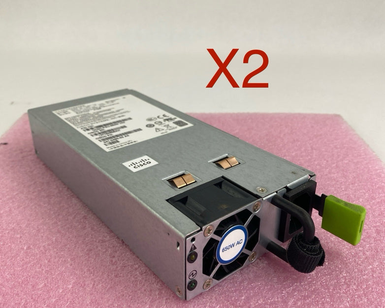 Cisco PS-2651-1-LF Power Supply No Power Cord lot of 2