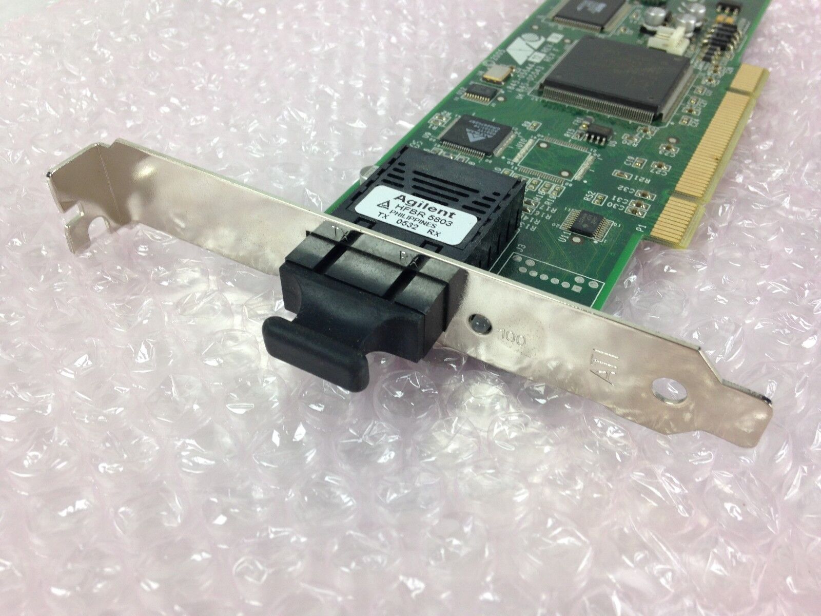 Allied Telesyn Fiber PCI Network Card AT-2701FX 845-05544 845-05543 Rev D