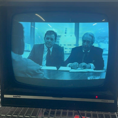 Sanyo VM 4515 Black  AC 120V 60Hz 27W Black and White Video Monitor Tested