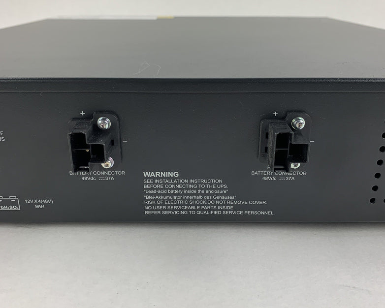 Emerson GXT3-48VBATT Power Supply Battery Pack w/ Cables No Batteries