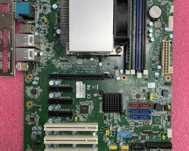 Advantech AIMB-985 Motherboard Intel Core i7-6700 3.4GHz 8GB RAM w/Shield