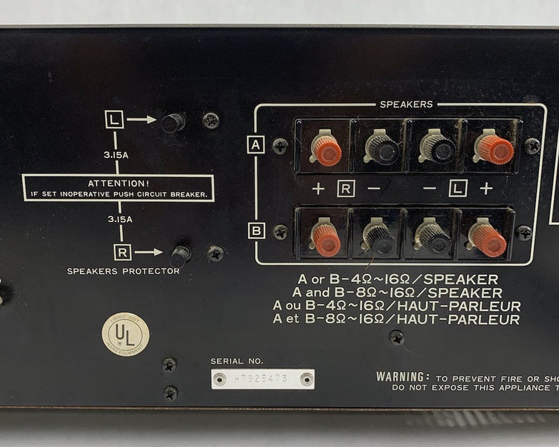 Nikko NR-719 Vintage AM/FM Stereo Receiver - Parts or Repair