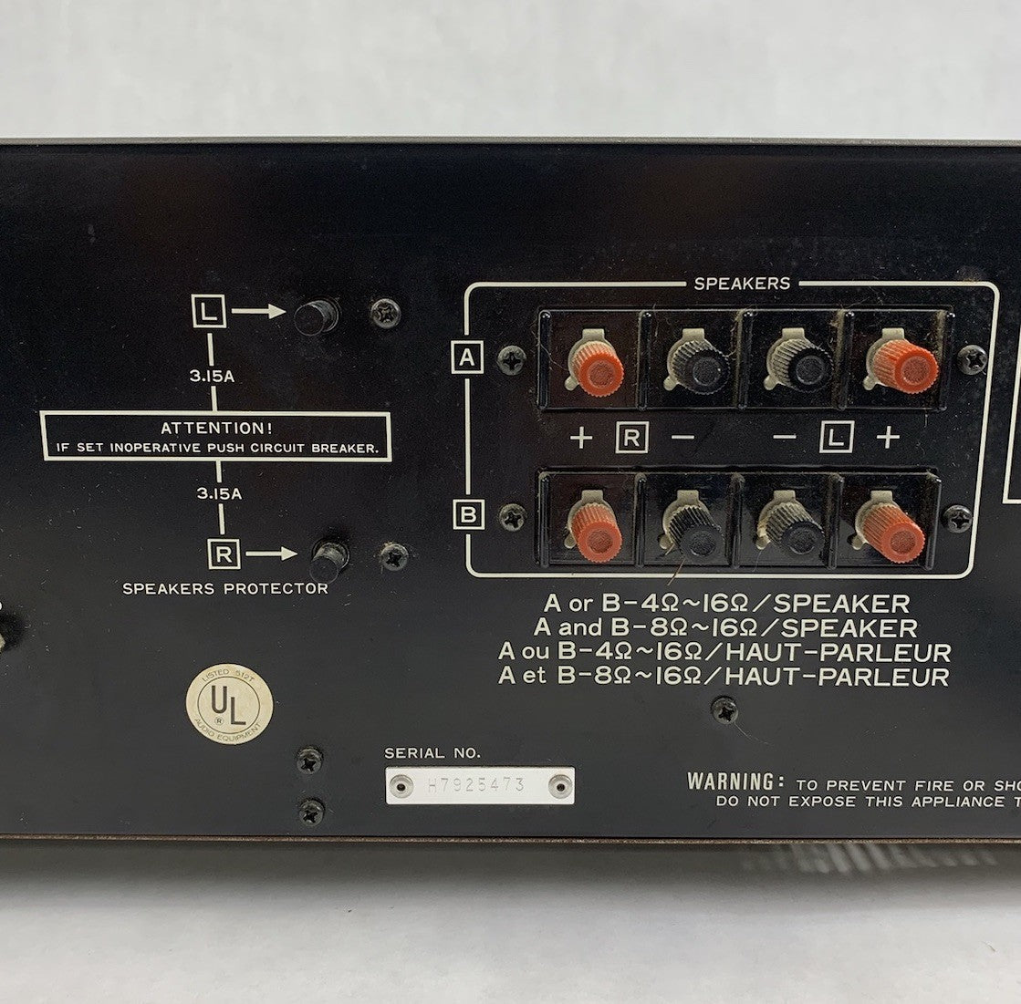 Nikko NR-719 Vintage AM/FM Stereo Receiver - Parts or Repair