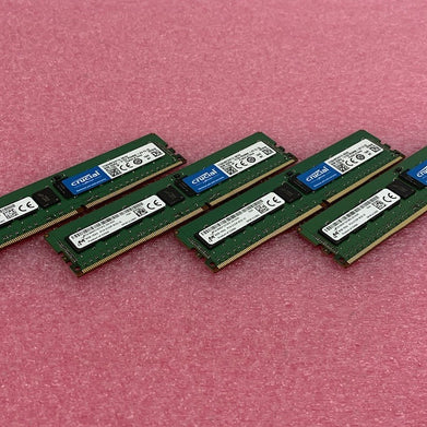 Crucial 8GB (1 x 8GB) PC4-17000 DDR4-2133 Memory CT8G4DFS8213.C8FBD1 (Lot of 4)