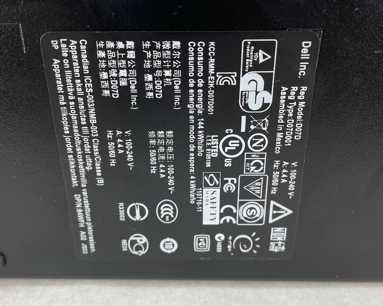 Dell OptiPlex 390 DT Pentium G630 2.70 GHz 4 GB Ram No HDD No OS