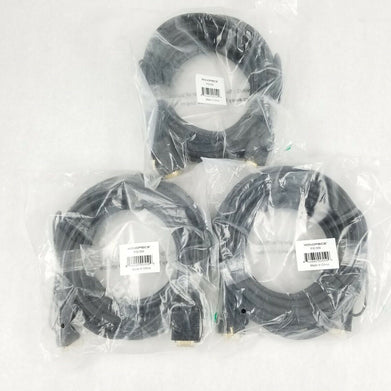 Monoprice 25ft SVGA HD15 M/M CL2 Rated Cable (Lot of 3)