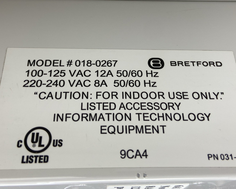 Bretford C7/Figure 8 - 10 Port Charging Strip - Model 018-0267