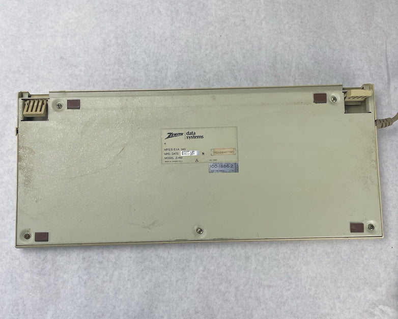 Zenith Data Systems Z-150 Keyboard Yellow Switches