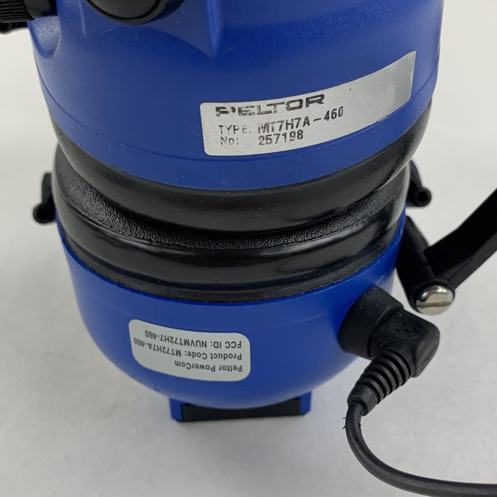 Peltor MT7H7A-460 MT72H7A-460  PowerCom Power Tested Bad Mic