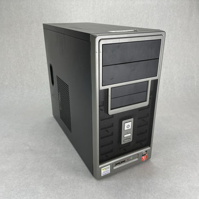 Vintage Retro Black Sleeper Build mATX Case Barebones 300w Power Supply