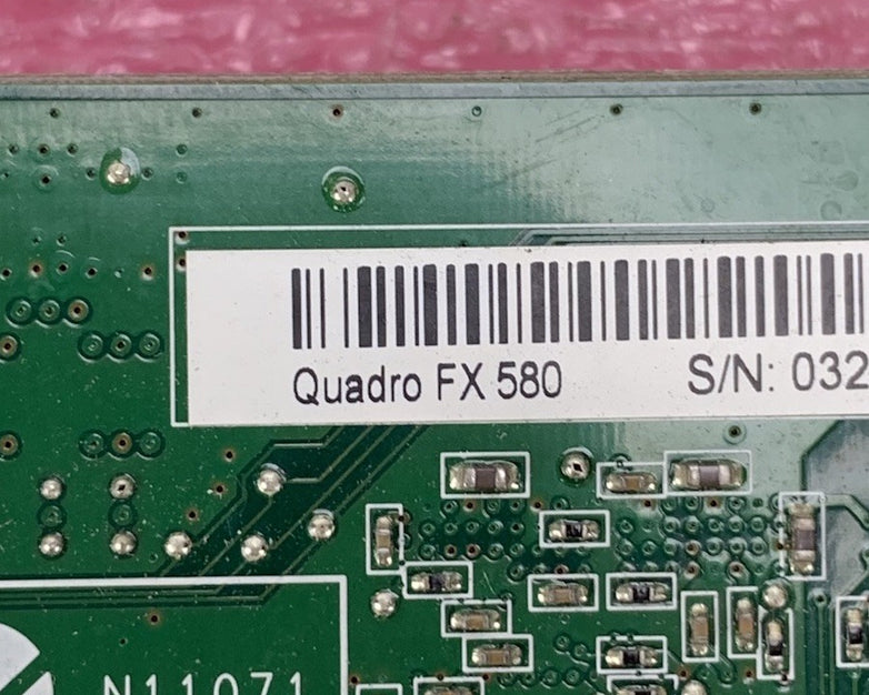 Nvidia Quadro FX 580 512MB Video Graphics Card
