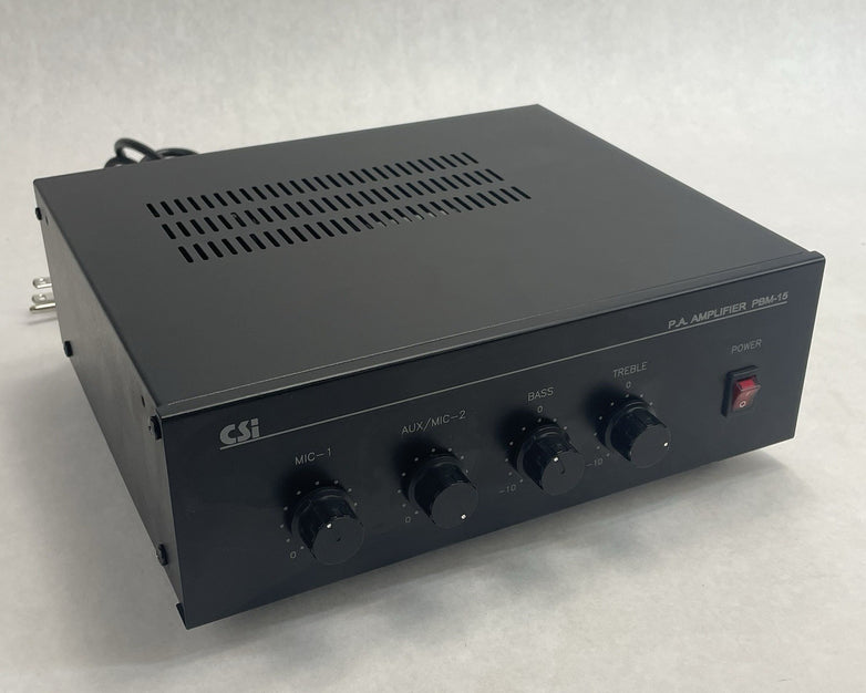 CSI Speco Technologies PBM-15  PA Amplifier Tested