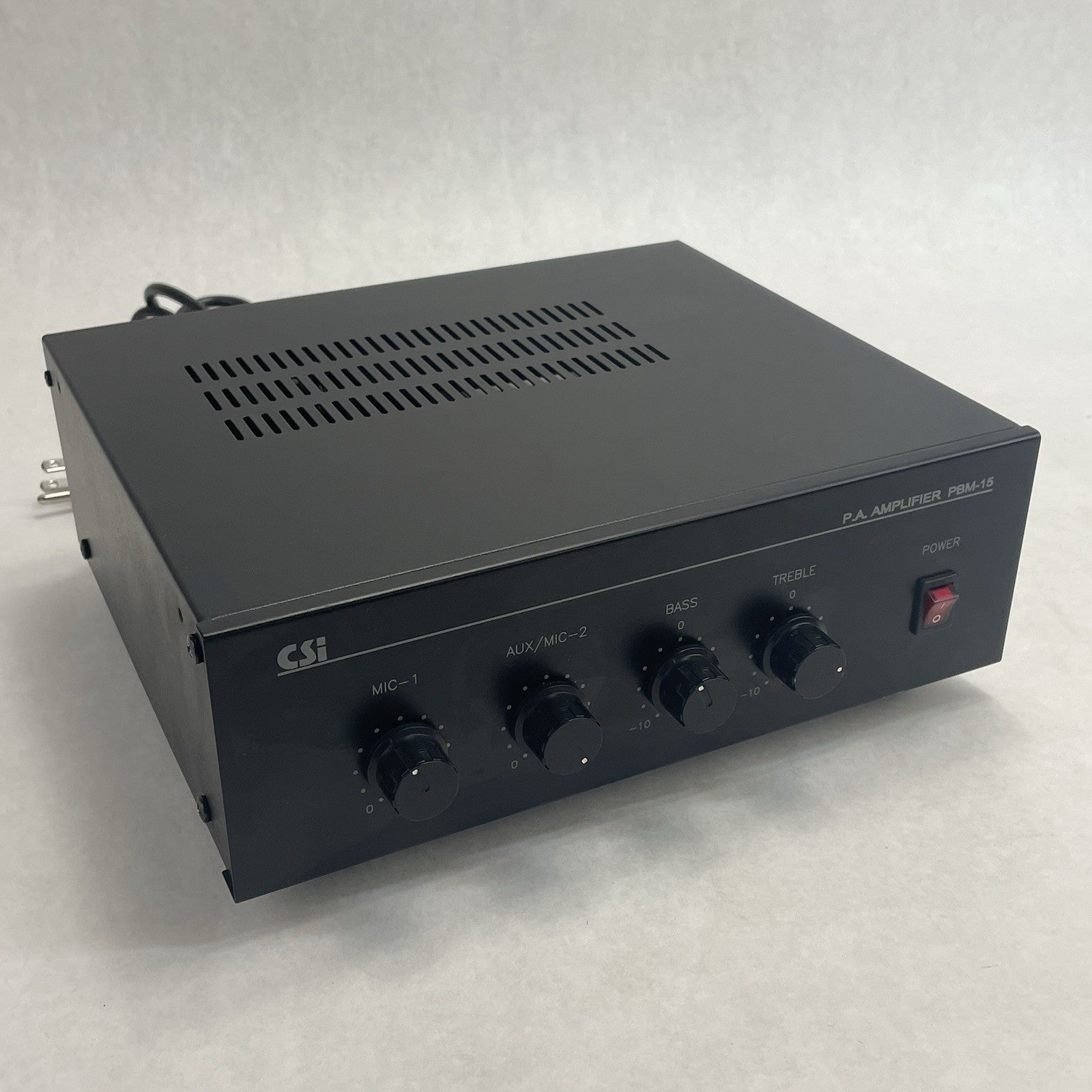 CSI Speco Technologies PBM-15  PA Amplifier Tested0