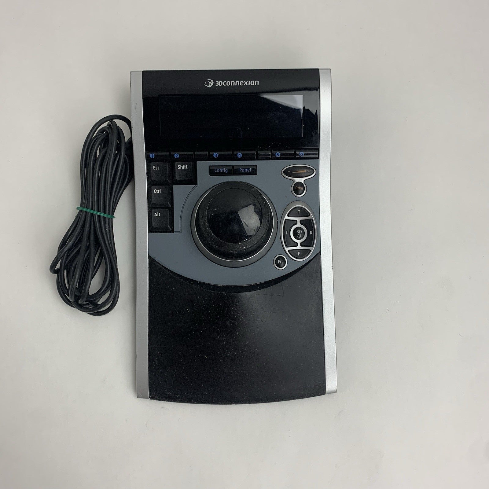 3DConnexion SpacePilot 3D Motion Controller CAD Mouse Power Tested Sticky4