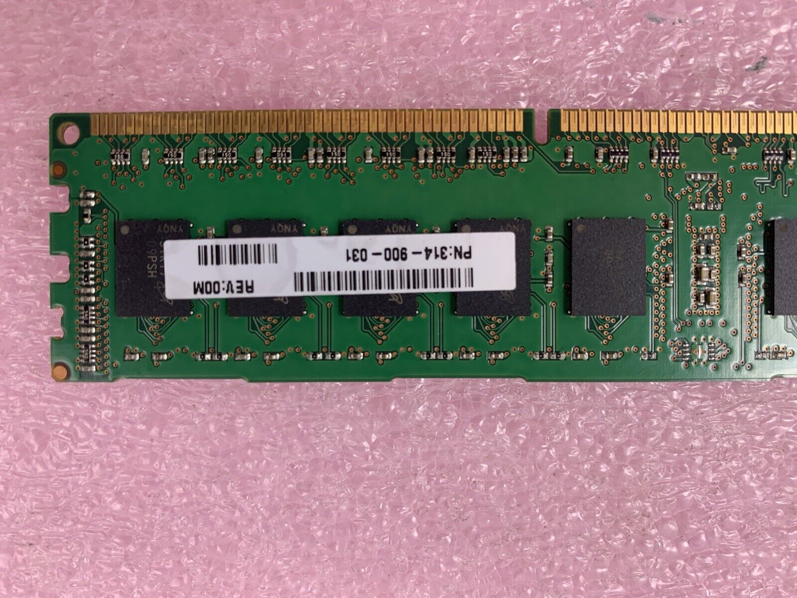 LOT OF 5 MT18JSF51272PDZ-1G6K1HF 4GB PC3-12800R-11-13-B1 2Rx8
