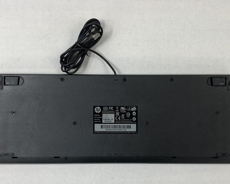 HP KU-1156 USB Wired Keyboard (Lot of 2)